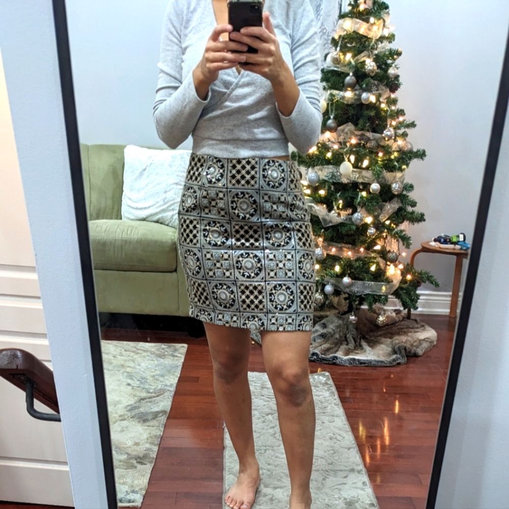 Sequin mini skirt (xs-s)